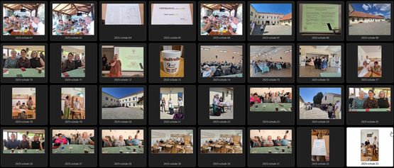 Das Treffen in der Schule in Neuarad 2025 war schoen